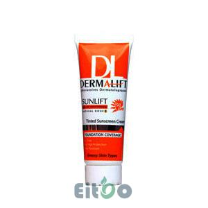 درمالیفت کرم ضد آفتاب SPF 50 بژ تیره 3